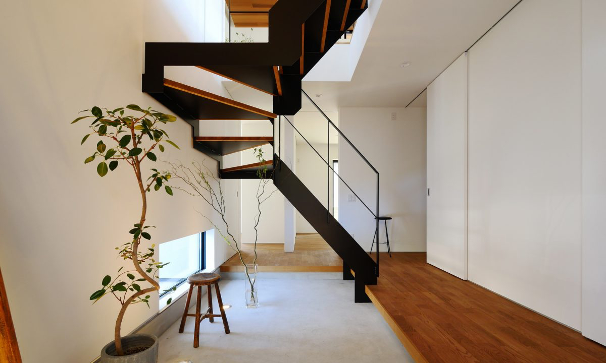 階段が美しい家